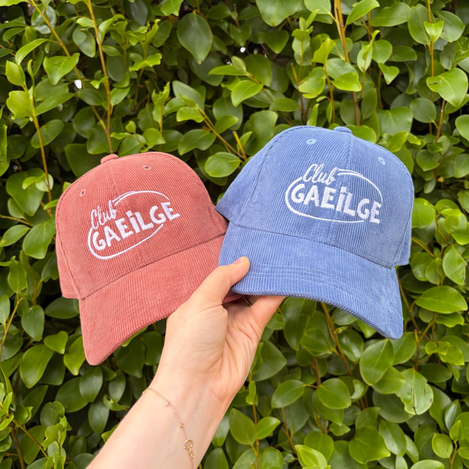 Club Gaeilge Corduroy Cap - GaelMade