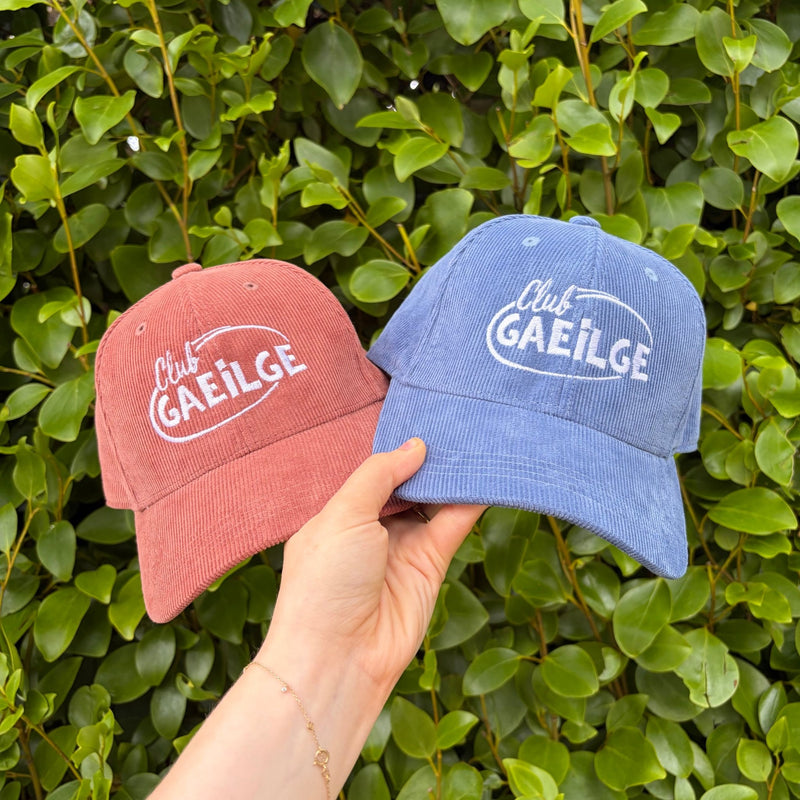 Club Gaeilge Corduroy Cap - GaelMade