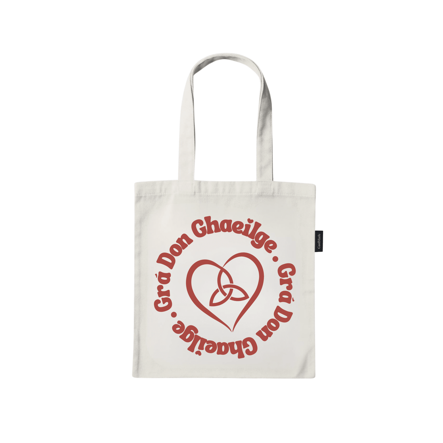 Grá don Ghaeilge 2.0 Tote Bag - GaelMade