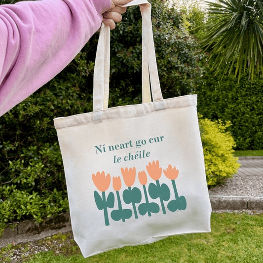Ní Neart Go Cur Le Chéile Tote Bag - GaelMade
