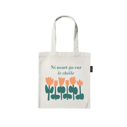 Ní Neart Go Cur Le Chéile Tote Bag - GaelMade