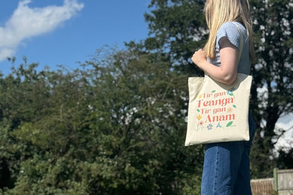 Tír Gan Teanga, Tír Gan Anam Tote Bag - GaelMade